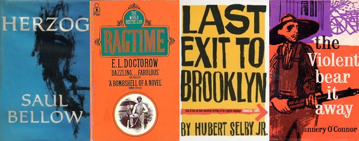 Herzog_Ragtime_Last Exit to Brooklyn_The Violent Bear It Away_covers
